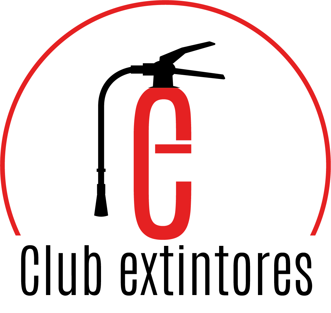 Logotipo de software club extintores color